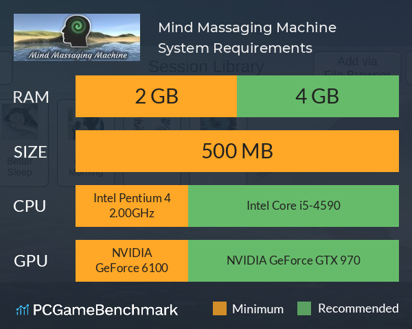 Mind Massaging Machine System Requirements PC Graph - Can I Run Mind Massaging Machine Mind Massaging Machine System Requirements PC Graph - Can I Run Mind Massaging Machine