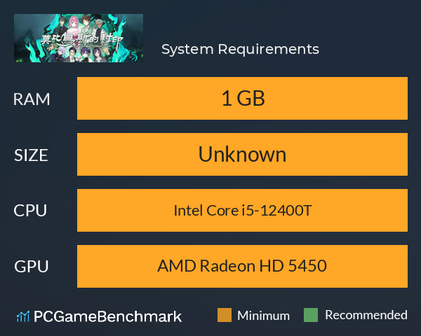 莫比乌斯的封印 System Requirements PC Graph - Can I Run 莫比乌斯的封印 莫比乌斯的封印 System Requirements PC Graph - Can I Run 莫比乌斯的封印