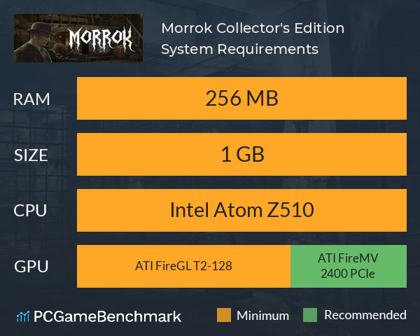Morrok Collector's Edition System Requirements PC Graph - Can I Run Morrok Collector's Edition Morrok Collector's Edition System Requirements PC Graph - Can I Run Morrok Collector's Edition