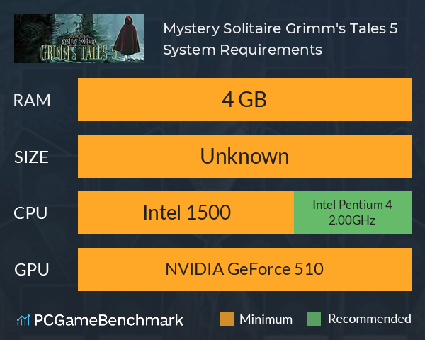 Mystery Solitaire. Grimm's Tales 5 System Requirements PC Graph - Can I Run Mystery Solitaire. Grimm's Tales 5 Mystery Solitaire. Grimm's Tales 5 System Requirements PC Graph - Can I Run Mystery Solitaire. Grimm's Tales 5
