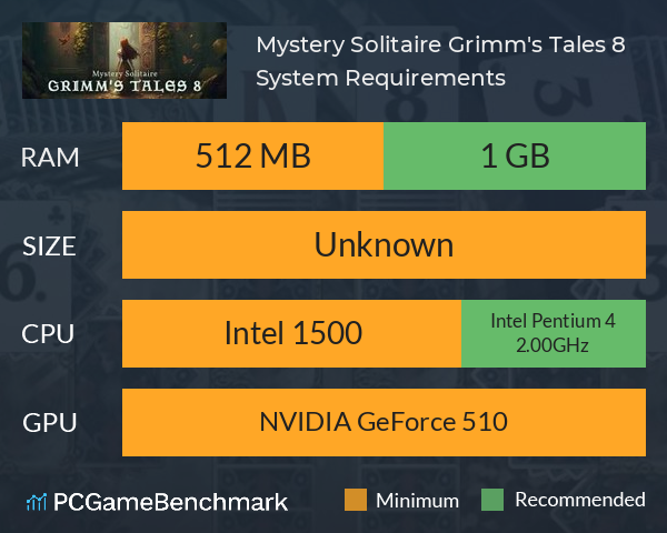 Mystery Solitaire. Grimm's Tales 8 System Requirements PC Graph - Can I Run Mystery Solitaire. Grimm's Tales 8 Mystery Solitaire. Grimm's Tales 8 System Requirements PC Graph - Can I Run Mystery Solitaire. Grimm's Tales 8