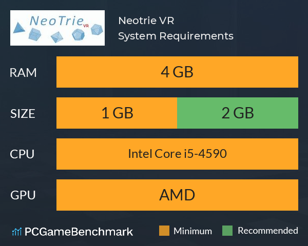 Neotrie VR System Requirements PC Graph - Can I Run Neotrie VR Neotrie VR System Requirements PC Graph - Can I Run Neotrie VR