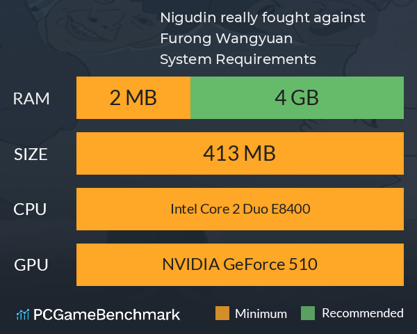 Nigudin really fought against Furong Wangyuan System Requirements PC Graph - Can I Run Nigudin really fought against Furong Wangyuan Nigudin really fought against Furong Wangyuan System Requirements PC Graph - Can I Run Nigudin really fought against Furong Wangyuan