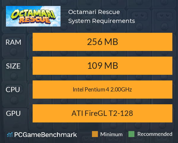 Octamari Rescue System Requirements PC Graph - Can I Run Octamari Rescue