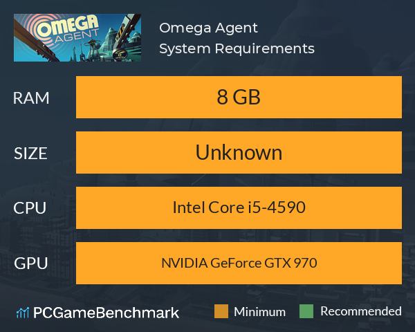 Omega Agent System Requirements PC Graph - Can I Run Omega Agent