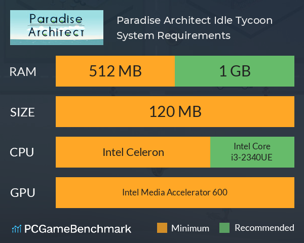 Paradise Architect: Idle Tycoon System Requirements PC Graph - Can I Run Paradise Architect: Idle Tycoon Paradise Architect: Idle Tycoon System Requirements PC Graph - Can I Run Paradise Architect: Idle Tycoon