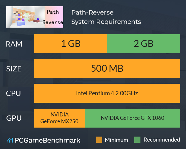 Path-Reverse 轨迹逆转 System Requirements PC Graph - Can I Run Path-Reverse 轨迹逆转 Path-Reverse 轨迹逆转 System Requirements PC Graph - Can I Run Path-Reverse 轨迹逆转