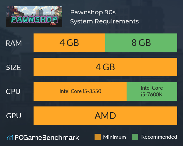Pawnshop 90s System Requirements PC Graph - Can I Run Pawnshop 90s Pawnshop 90s System Requirements PC Graph - Can I Run Pawnshop 90s