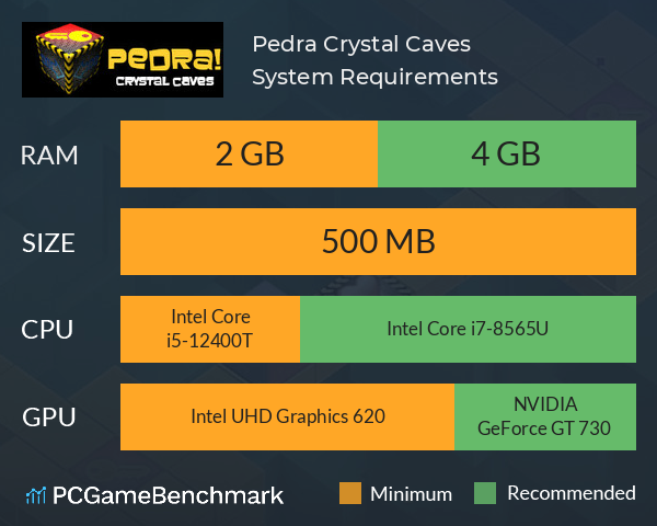 Pedra Crystal Caves System Requirements PC Graph - Can I Run Pedra Crystal Caves Pedra Crystal Caves System Requirements PC Graph - Can I Run Pedra Crystal Caves