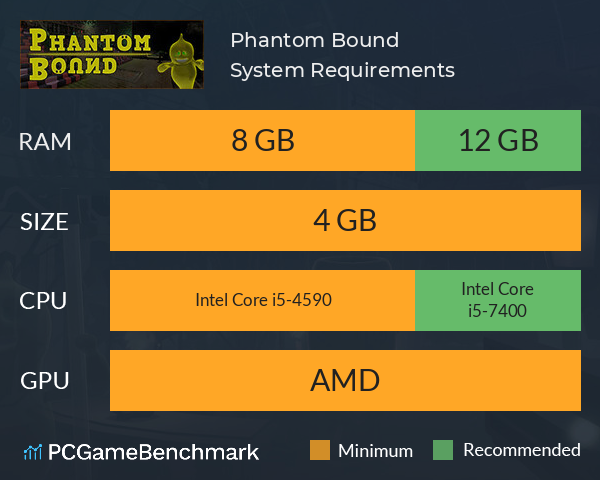 Phantom Bound System Requirements PC Graph - Can I Run Phantom Bound Phantom Bound System Requirements PC Graph - Can I Run Phantom Bound