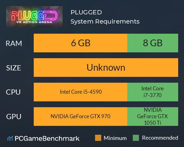 PLUGGED System Requirements PC Graph - Can I Run PLUGGED PLUGGED System Requirements PC Graph - Can I Run PLUGGED