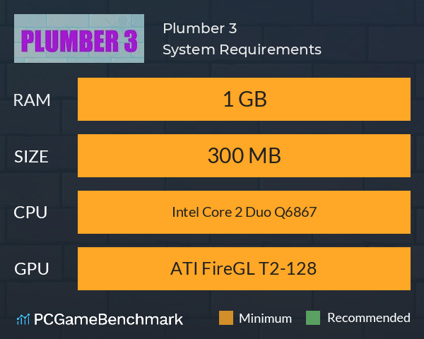 Plumber 3 System Requirements PC Graph - Can I Run Plumber 3 Plumber 3 System Requirements PC Graph - Can I Run Plumber 3