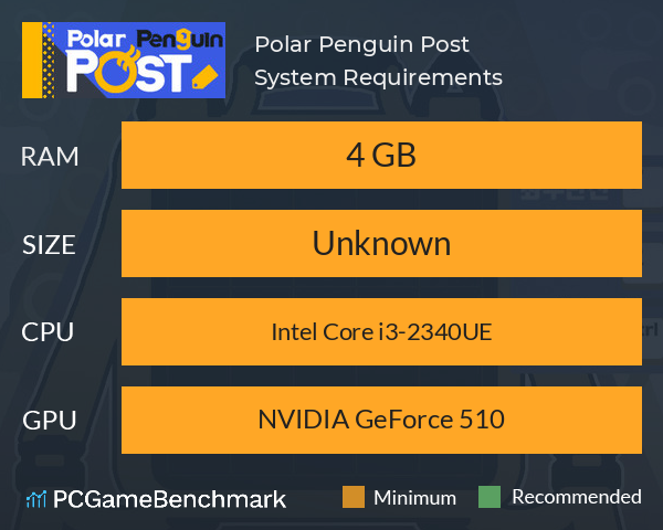 Polar Penguin Post System Requirements PC Graph - Can I Run Polar Penguin Post Polar Penguin Post System Requirements PC Graph - Can I Run Polar Penguin Post