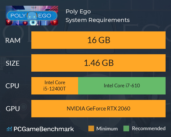 Poly Ego System Requirements PC Graph - Can I Run Poly Ego Poly Ego System Requirements PC Graph - Can I Run Poly Ego