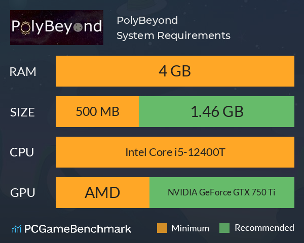 PolyBeyond System Requirements PC Graph - Can I Run PolyBeyond