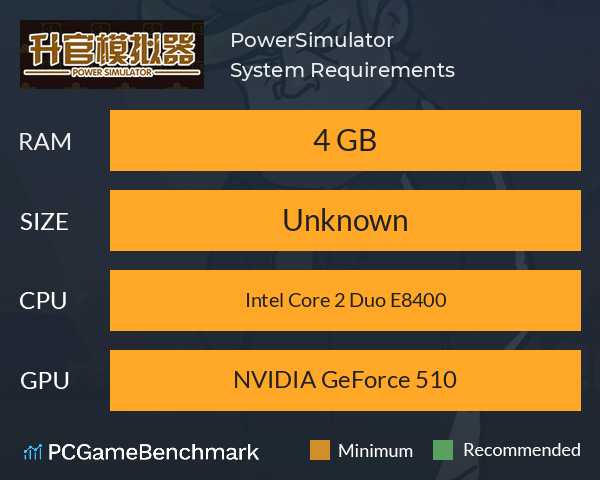 PowerSimulator System Requirements PC Graph - Can I Run PowerSimulator PowerSimulator System Requirements PC Graph - Can I Run PowerSimulator