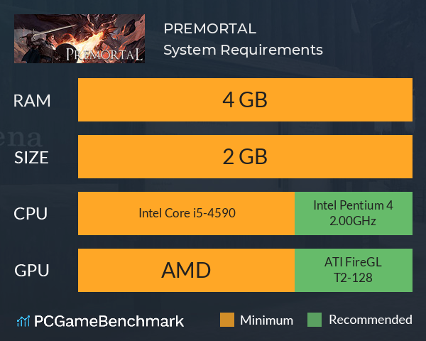 PREMORTAL System Requirements PC Graph - Can I Run PREMORTAL PREMORTAL System Requirements PC Graph - Can I Run PREMORTAL