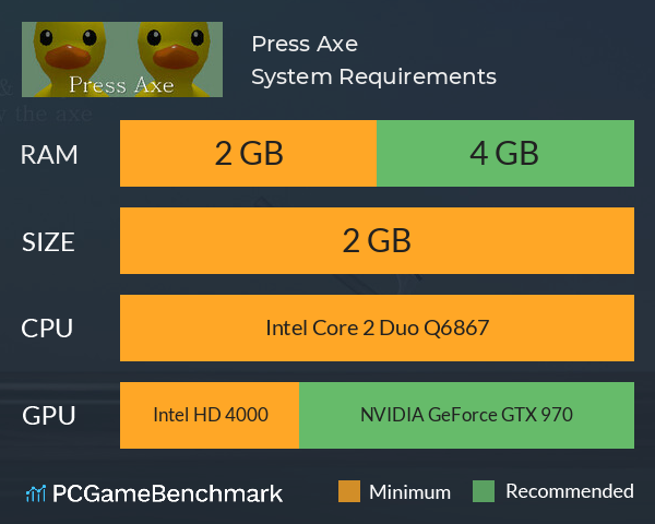 Press Axe System Requirements PC Graph - Can I Run Press Axe Press Axe System Requirements PC Graph - Can I Run Press Axe