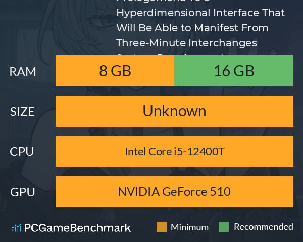 Prolegomena To a Hyperdimensional Interface That Will Be Able to Manifest From Three-Minute Interchanges System Requirements PC Graph - Can I Run Prolegomena To a Hyperdimensional Interface That Will Be Able to Manifest From Three-Minute Interchanges Prolegomena To a Hyperdimensional Interface That Will Be Able to Manifest From Three-Minute Interchanges System Requirements PC Graph - Can I Run Prolegomena To a Hyperdimensional Interface That Will Be Able to Manifest From Three-Minute Interchanges