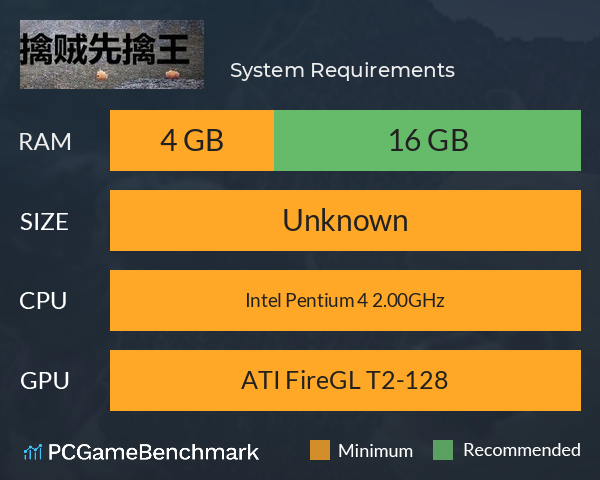 擒贼先擒王 System Requirements PC Graph - Can I Run 擒贼先擒王 擒贼先擒王 System Requirements PC Graph - Can I Run 擒贼先擒王