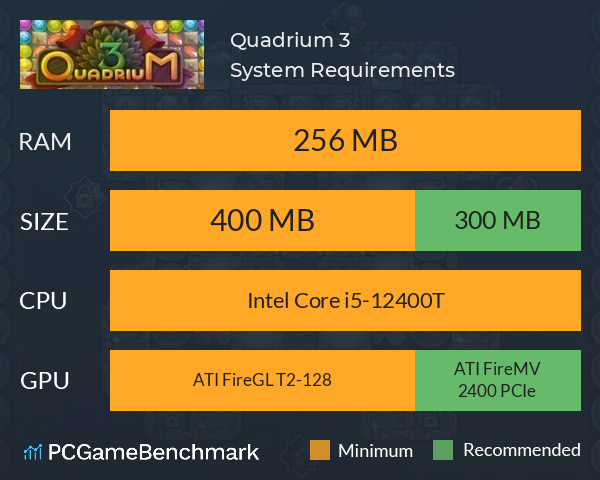 Quadrium 3 System Requirements PC Graph - Can I Run Quadrium 3 Quadrium 3 System Requirements PC Graph - Can I Run Quadrium 3