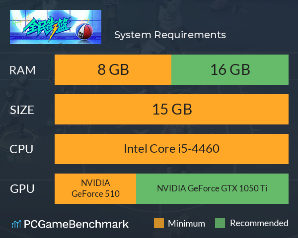 全民街篮 System Requirements PC Graph - Can I Run 全民街篮 全民街篮 System Requirements PC Graph - Can I Run 全民街篮