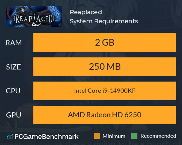 Reaplaced System Requirements PC Graph - Can I Run Reaplaced Reaplaced System Requirements PC Graph - Can I Run Reaplaced