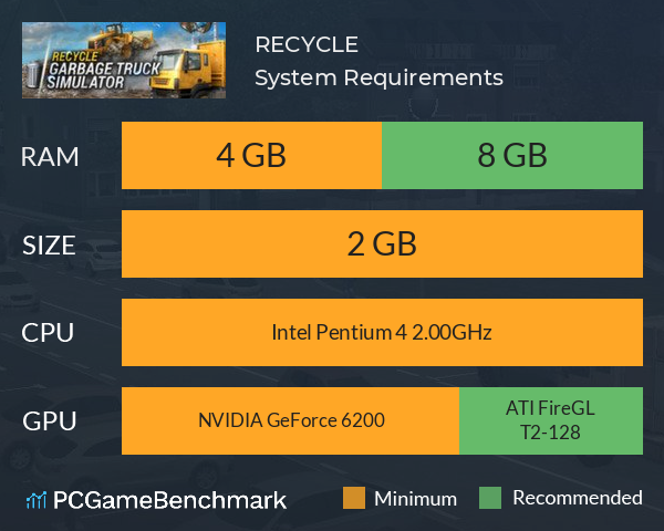 RECYCLE System Requirements PC Graph - Can I Run RECYCLE RECYCLE System Requirements PC Graph - Can I Run RECYCLE
