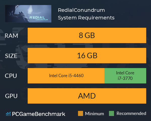 Redial:Conundrum System Requirements PC Graph - Can I Run Redial:Conundrum Redial:Conundrum System Requirements PC Graph - Can I Run Redial:Conundrum