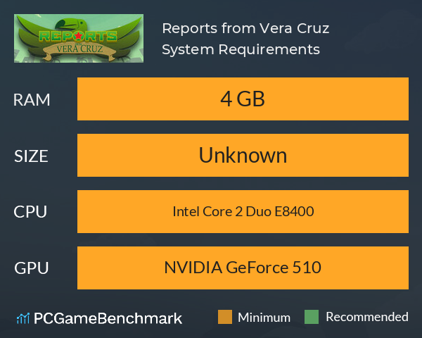 Reports from Vera Cruz System Requirements PC Graph - Can I Run Reports from Vera Cruz Reports from Vera Cruz System Requirements PC Graph - Can I Run Reports from Vera Cruz