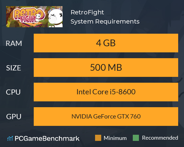 RetroFight System Requirements PC Graph - Can I Run RetroFight