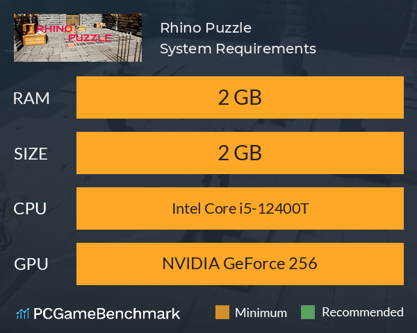Rhino Puzzle System Requirements PC Graph - Can I Run Rhino Puzzle Rhino Puzzle System Requirements PC Graph - Can I Run Rhino Puzzle