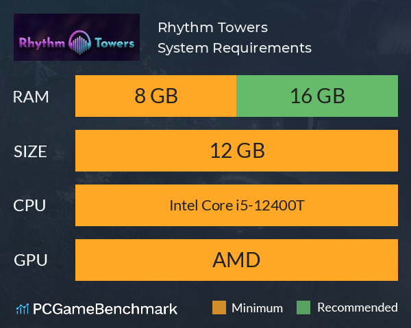 Rhythm Towers System Requirements PC Graph - Can I Run Rhythm Towers Rhythm Towers System Requirements PC Graph - Can I Run Rhythm Towers