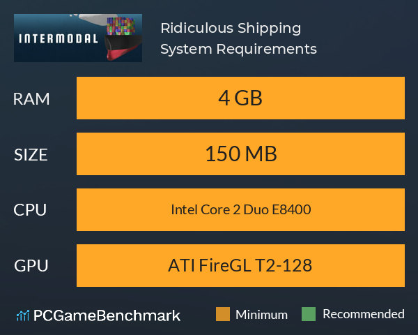 Ridiculous Shipping System Requirements PC Graph - Can I Run Ridiculous Shipping Ridiculous Shipping System Requirements PC Graph - Can I Run Ridiculous Shipping
