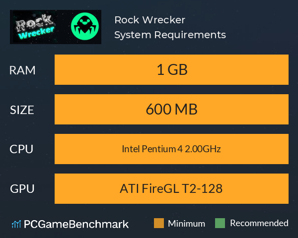 Rock Wrecker System Requirements PC Graph - Can I Run Rock Wrecker Rock Wrecker System Requirements PC Graph - Can I Run Rock Wrecker