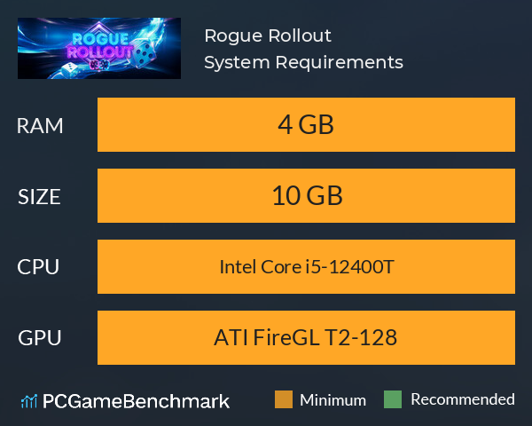 Rogue Rollout System Requirements PC Graph - Can I Run Rogue Rollout Rogue Rollout System Requirements PC Graph - Can I Run Rogue Rollout