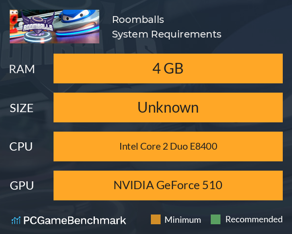 Roomballs System Requirements PC Graph - Can I Run Roomballs Roomballs System Requirements PC Graph - Can I Run Roomballs