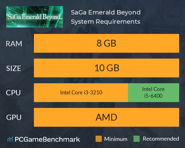 SaGa Emerald Beyond System Requirements PC Graph - Can I Run SaGa Emerald Beyond SaGa Emerald Beyond System Requirements PC Graph - Can I Run SaGa Emerald Beyond