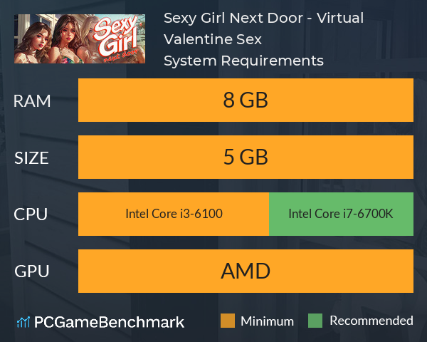 Sexy Girl Next Door - Virtual Valentine Sex System Requirements PC Graph - Can I Run Sexy Girl Next Door - Virtual Valentine Sex Sexy Girl Next Door - Virtual Valentine Sex System Requirements PC Graph - Can I Run Sexy Girl Next Door - Virtual Valentine Sex