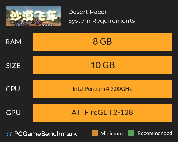 沙漠飞车 Desert Racer System Requirements PC Graph - Can I Run 沙漠飞车 Desert Racer 沙漠飞车 Desert Racer System Requirements PC Graph - Can I Run 沙漠飞车 Desert Racer