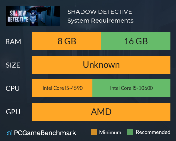 SHADOW DETECTIVE System Requirements PC Graph - Can I Run SHADOW DETECTIVE SHADOW DETECTIVE System Requirements PC Graph - Can I Run SHADOW DETECTIVE