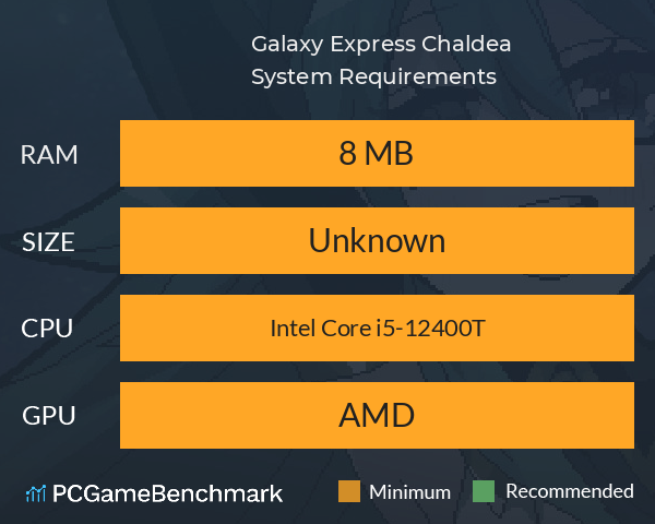 少女地獄カルデア|Galaxy Express Chaldea System Requirements PC Graph - Can I Run 少女地獄カルデア|Galaxy Express Chaldea 少女地獄カルデア|Galaxy Express Chaldea System Requirements PC Graph - Can I Run 少女地獄カルデア|Galaxy Express Chaldea