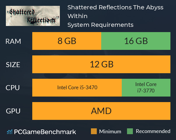 Shattered Reflections: The Abyss Within System Requirements PC Graph - Can I Run Shattered Reflections: The Abyss Within Shattered Reflections: The Abyss Within System Requirements PC Graph - Can I Run Shattered Reflections: The Abyss Within