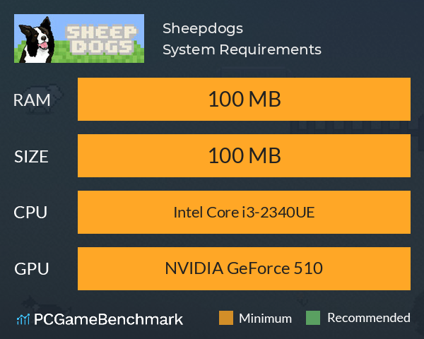Sheepdogs System Requirements PC Graph - Can I Run Sheepdogs Sheepdogs System Requirements PC Graph - Can I Run Sheepdogs