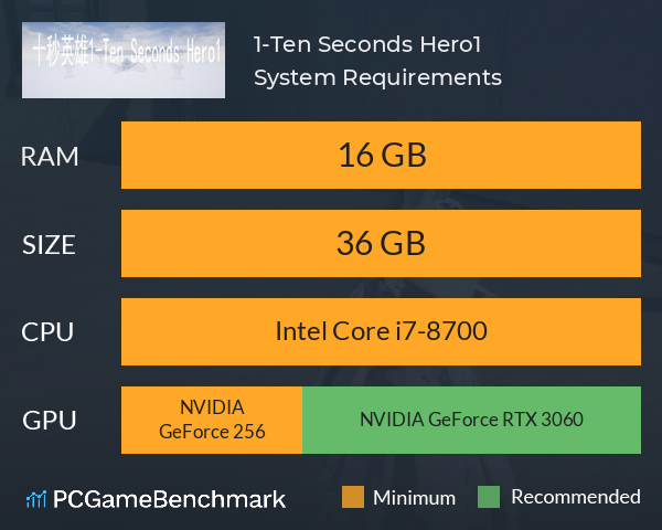 十秒英雄1-Ten Seconds Hero1 System Requirements PC Graph - Can I Run 十秒英雄1-Ten Seconds Hero1 十秒英雄1-Ten Seconds Hero1 System Requirements PC Graph - Can I Run 十秒英雄1-Ten Seconds Hero1
