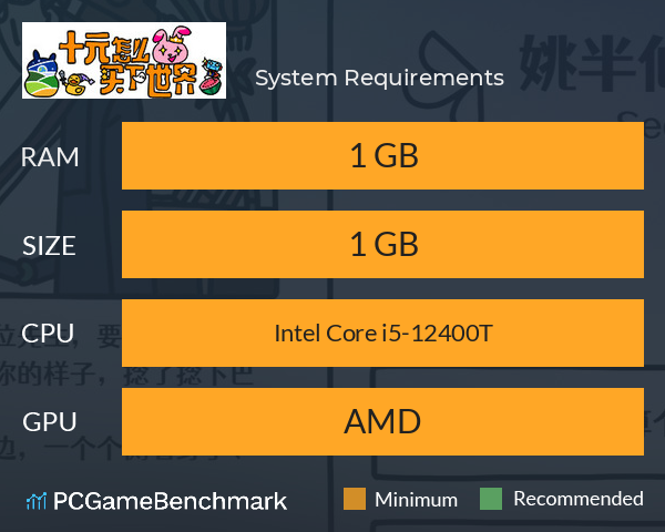 十元怎么买下世界 System Requirements PC Graph - Can I Run 十元怎么买下世界 十元怎么买下世界 System Requirements PC Graph - Can I Run 十元怎么买下世界