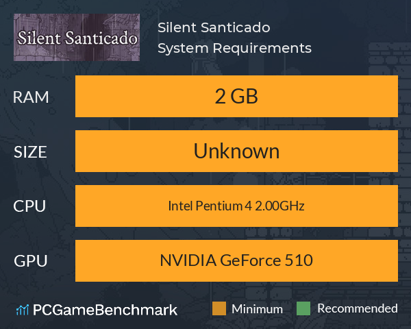 Silent Santicado System Requirements PC Graph - Can I Run Silent Santicado