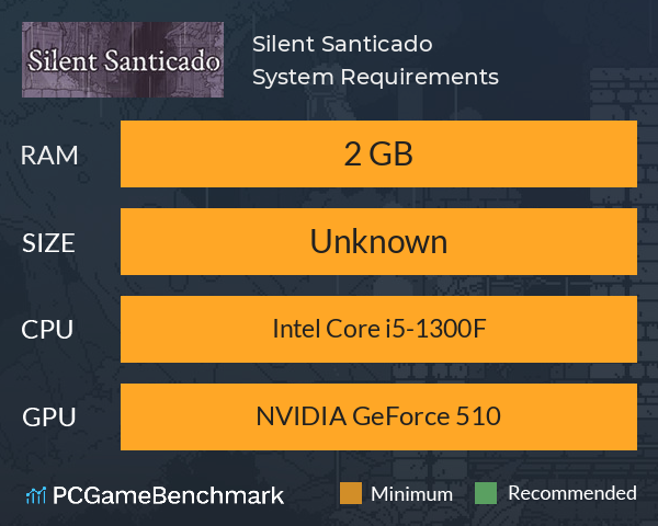 Silent Santicado System Requirements PC Graph - Can I Run Silent Santicado Silent Santicado System Requirements PC Graph - Can I Run Silent Santicado