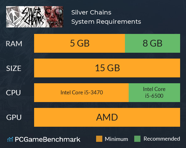Silver Chains System Requirements PC Graph - Can I Run Silver Chains Silver Chains System Requirements PC Graph - Can I Run Silver Chains
