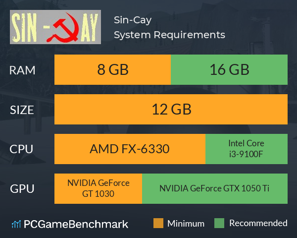 Sin-Cay System Requirements PC Graph - Can I Run Sin-Cay Sin-Cay System Requirements PC Graph - Can I Run Sin-Cay
